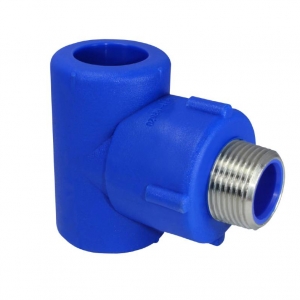 Termofusion Azul Tee ramal M 20mm x 1/2"