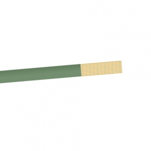 Electricidad Cable 2mm Tierra (amarillo-verde)