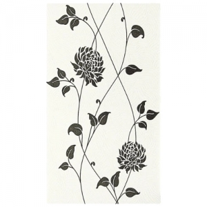 Ceramica revestimiento 32x56cm Black Flowers (3271)