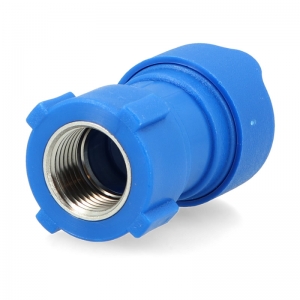 Termofusion Azul  Push Connect Cupla H 20mm x 1/2"